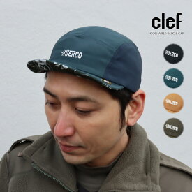 5月限定！最大全額ポイント還元※要エントリー 定番 Clef クレ キャップ HC006 Huerco × CLEF JET CAP フエルコ × クレ ジェット キャップ BLK（ブラック）NVY（ネイビー） BEG（ベージュ） OLV（オリーブ） ［C］ 【GHOG】