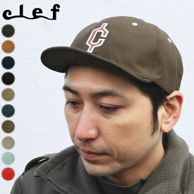 定番 Clef クレ RB3576 60/40 B.CAP 60/40 ビー キャップ C.GRY（チャコールグレー） BEG（ベージュ） NVY（ネイビー） BLK（ブラック） TAN（タン） GRN（グリーン） OLV.DRAB（オリーブドラブ） L.GRY（ライトグレー） B.GRY（ブルーグレー） RED（レッド） 【GHOG】