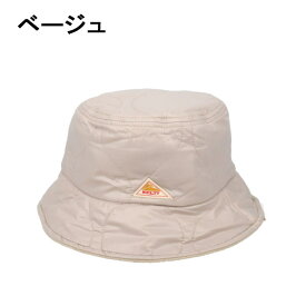 【最大全額ポイント還元※要エントリー】KELTY ケルティ キルティング バケット ハット ブラック ベージュ KE24215088 ［CP］【GION】