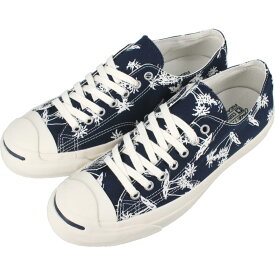 コンバース CONVERSE スニーカー ジャックパーセル パームツリー RH JACK PURCELL PALMTREE RH ネイビー 1SC842 メンズ 【GGOH】