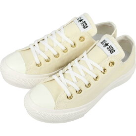 コンバース CONVERSE スニーカー オールスター ライト PLTS ゴールドアイレット オックス クリーム ALL STAR LIGHT PLTS GE OX CREAM レディース ウィメンズ プラットフォーム 厚底 【GGOH】