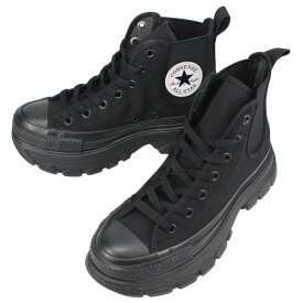 コンバース CONVERSE スニーカー オールスター R トレックウエーブ サイドゴア ハイ ALL STAR R TREKWAVE SIDEGORE HI ブラック/ブラック BLK/BLK 1SD722 【GHFF】