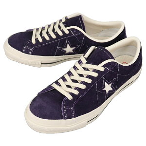 【最大100%ポイントバック※要エントリー】コンバース CONVERSE スニーカー ワンスター ジャパン スエード ONE STAR J SUEDE パープル PURPLE【GJOG】