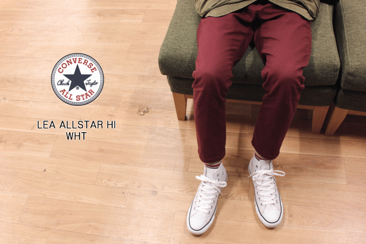 楽天市場】コンバース CONVERSE スニーカー LEA ALL STAR HI レザー