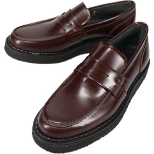 4������I�ő�S�z�|�C���g�Ҍ����v�G���g���[ �t���b�h�y���[ FRED PERRY �W���[�W�R�b�N�X X �t���b�h�y���[ �y�j�[ ���[�t�@�[ ���U�[ George Cox X Fred Perry Penny Loafer Leather �I�b�N�X�u���b�h SB1