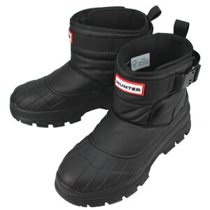 yő100%|CgobNvGg[zn^[ HUNTER EB^[u[c EBY V[g obN Xm[ W SHORT BUCKLE SNOW ubN WFS2000NYR BLKyGHFOz