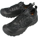 【最大100%ポイントバック※要エントリー】定番 キーン KEEN 防水ハイキングシューズ ネクシス エヴォ ウォータープルーフ NXIS EVO WP トリプルブラック 1027193 【GHOG】