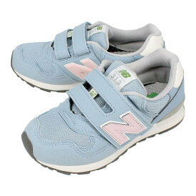 子供 ニューバランス New balance スニーカー PO313 グレー (実際のカラーは水色のような色合いです。) GRAY JC 17～21.5cm キッズ【GHOF】