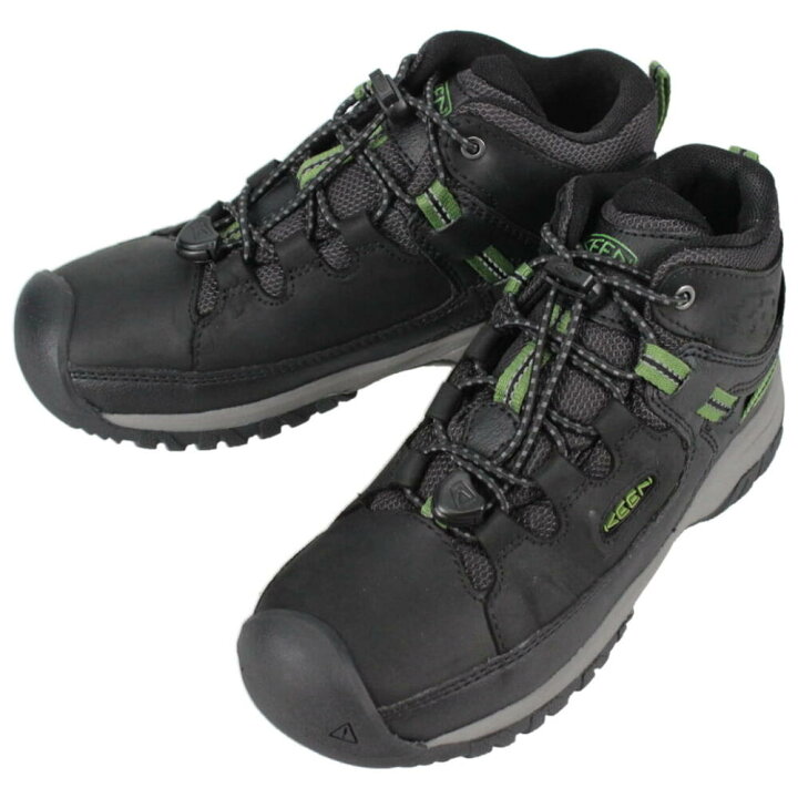 KEEN キーン ターギー ミッド 22cm 防水 ハイキングシューズ ブラック 