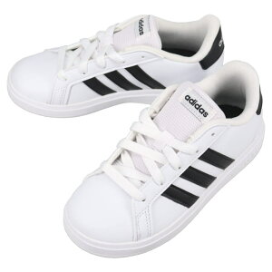 yő100%|CgobNvGg[zq AfB_X adidas Xj[J[ OhR[g CtX^C ejX [XAbv GrandCourt Lifestyle Tennis Lace-Up tbgEFAzCg/RAu