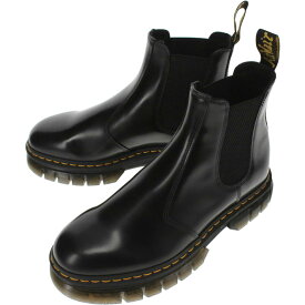 交換返品送料無料 定番ドクターマーチン Dr.Martens　RIKARD POLISHED SMOOTH チェルシー ブーツ ブラック 27834001【GGOM】