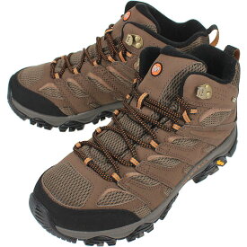 定番 メレル MERRELL メンズ モアブ3 シンセティック ミッド ゴアテックス ワイド ワイズ MOAB 3 SYN MID GORE-TEX WIDE WIDTH EARTH アース J500253W 防水 ブーツ アウトドア キャンプ ビブラム 【GGFO】