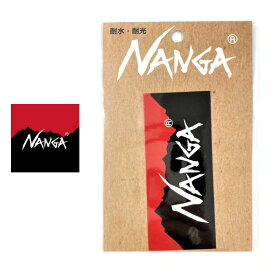 ナンガ NANGA STIKER ナンガ ロゴ ステッカー 耐水・耐光 ステッカー［C］【GGON】