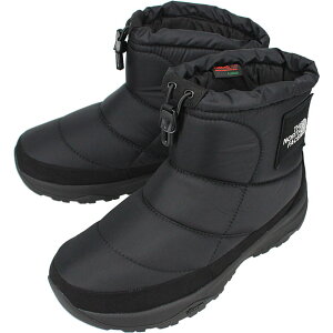 yő100%|CgobNvGg[zm[XtFCX THE NORTH FACE jZbNX kvV u[eB EH[^[v[t S V[g Nuptse Bootie WP Logo Short TNFubN×TNFubN NF52280 KK
