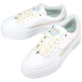 プーマ PUMA スニーカー メイズ スタック IWD ウィメンズ Mayze Stack IWD Wns プーマホワイト/アイスフロー 392102 01【GHOH】