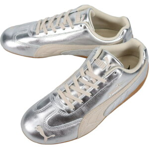 5������I�ő�S�z�|�C���g�Ҍ����v�G���g���[ �v�[�} PUMA �X�j�[�J�[ �X�s�[�h�L���b�g �V���o�[ �E�B�����Y Speedcat Silver Wns Alpine Snow-Gum 406881 02�yGKOG�z