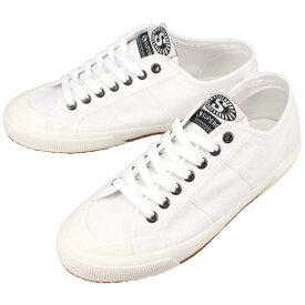 スペルガ SUPERGA スニーカー 2390 ミリタリー セブン アイレット 2390 MILITARY 7 EYELETS ホワイト/ホワイトアヴォーリオ 3S7112XW ABE【GHOF】