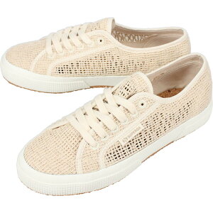 4������I�ő�S�z�|�C���g�Ҍ����v�G���g���[ �X�y���K SUPERGA �X�j�[�J�[ 2750 ORGANIC MACRAME 3S6125CW A00 BEIGE RAW �yGHOG�z