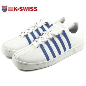 定番 ケースイス K・SWISS スニーカー クラシック 88 CLASSIC 88 ホワイト/ブランナーブルー/ホワイト 06322(02248)-129-M