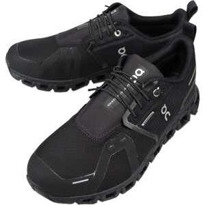 【最大100%ポイントバック※要エントリー】【防水スプレー吹きかけサービス】オン On スニーカー メンズ クラウド 6 ウォータープルーフ Cloud 6 WP Black/Black 3MF10061043【GJOH】