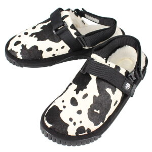 【最大100%ポイントバック※要エントリー】シャカ SHAKA スニーカー サンダル スナッグ クロッグ ボア カウヘアー SNUG CLOG BOA COWHAIR ホルスタイン SK-263 01C【GHON】