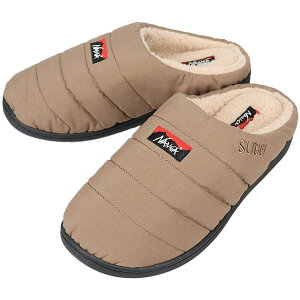 yő100%|CgobNvGg[ziK × Xu NANGA × SUBU R{ qmbNEB^[T_ HINOC WINTER SANDAL NA2443 3E106 x[W BEG yGIFOz