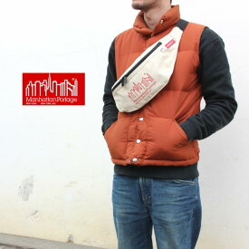 【最大100%ポイントバック7月限定※要エントリー】定番 マンハッタンポーテージ Manhattan Portage ボタニカル ブルックリン ブリッジ ウエスト バッグ BOTANICAL BROOKLYN BRIDGE WAIST BAG ナチュラル 1100-CV-L NTL［BG］【FNOH】