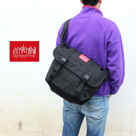 定番 マンハッタンポーテージ Manhattan Portage バッグ ナイロン メッセンジャー バッグ (MD) NY MESSENGER BAG (MD) ブラック 1606 BLK ［BG］