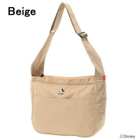 マンハッタンポーテージ Manhattan Portage アレン ストリート ショルダー バッグ 24 ミッキー Allen Street Shoulder Bag 24 / Mickey ブラック ベージュ 1497-TAS-MIC-24 BLK BEI［BG］【GIFF】