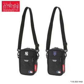 マンハッタンポーテージ Manhattan Portage × MLB × コブル ヒル バッグ (MD) Cobble Hill Bag (MD) YANKEES METS ブラック 1436-MLB BLK［BG］【GHOJ】