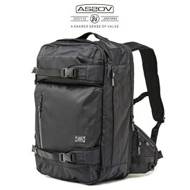 【最大100%ポイントバック7月限定※要エントリー】アッソブ AS2OV コーデュラドビー305D 3ウェイ バッグパック CORDURA DOBBY 305D 3WAY BACK PACK L BLACK 061404 BLACK(10) 【GJOH】