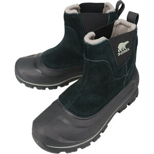 yő100%|CgobNvGg[z\ SOREL u[c oNXgvI u[cEH[^[v[t BUXTON PULL ON BOOT WP ubN/NH[[ NM5182 010yGIFOz