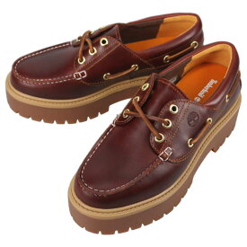 ティンバーランド Timberland ストーン ストリート ボート シュー STONE STREET BOAT SHOE バーガンディーフルグレイン TB 0A2QDM D57【GIOH】