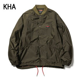 ナンガ NANGA リブカラーコーチジャケット RIB COLLAR COACH JACKET ブラック カーキ NW2331-1E510［WA］【GHON】