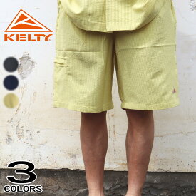 KELTY ケルティ ユニセックス ウェア イージップ ハーフパンツ KE23113018-2 チャコール ブルー イエロー ［WA］【GHOI】