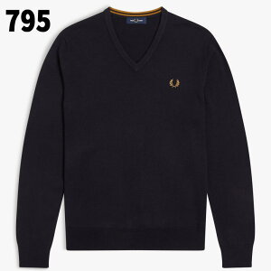 5������I�ő�S�z�|�C���g�Ҍ����v�G���g���[ ��� �t���b�h�y���[ FRED PERRY �N���V�b�N V�l�b�N �W�����p�[ Classic V-Neck Jumper K9600 102 198 363 608 795 Q48 �mWA�n�yGGOM�z