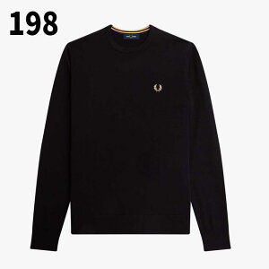 4������I�ő�S�z�|�C���g�Ҍ����v�G���g���[ �t���b�h�y���[ FRED PERRY �N���V�b�N �N���[ �l�b�N �W�����p�[ Classic Crew Neck Jumper K9601 198(BLACK) 795(NAVY) R85(DARKGREY) X23(PORRIDGEMARL)�mWA�n�yGION�z