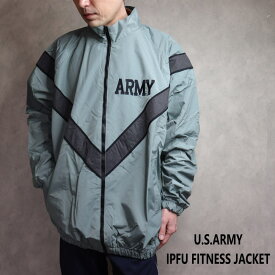GI U.S.ARMY IPFU FITNESS JACKET アメリカ陸軍 フィットネス ジャケット グレー UDW523［WA］【GIOH】