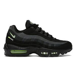 yzNIKE AIR MAX 95 RETRO LOGO BLACK GREY VOLT CV1635-002
