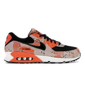 yzNIKE AIR MAX 90 CAMO BIO BEIGE/SAFETY ORANGE/PHANTOM/BLACK IF1721-201 discount