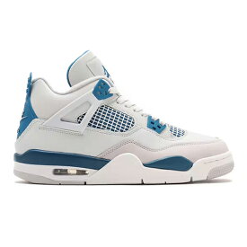 【送料無料】NIKE AIR JORDAN 4 RETRO GS BLUE OFF WHITE MILITARY BLUE NEUTRAL GREY HF4281-141 ナイキ エアー ジョーダン 4 ミリタリー ブルー 95 90 muse plus dn 97 AF1 **