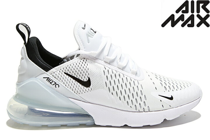 楽天市場】NIKE AIR MAX 270 AH8050-100 WHITE/BLACK-WHITEナイキ エア 