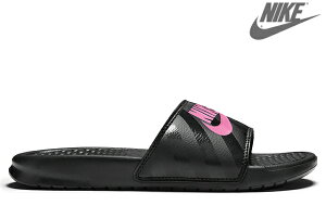 NIKE WMNS BENASSI JDI 343881-061 BLACK/VIVID PINKiCL xibV WXg hD Cbg Just Do It T_ ubN rrbgsN Y ECY fB[X
