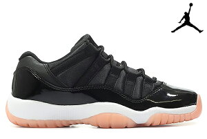 NIKE AIR JORDAN 11 RETRO LOW GG 580521-013 BLACK/BREACHED CORAL-WHITEiCL GAW[_ 11 g [ GG ubN R[ fB[X K[Y Xj[J[ ssnk