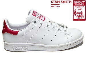 adidas Originals STAN SMITH J B32703 WHITE/WHITE/PINKAfB_X IWiX X^X~X WjA zCg sN fB[X K[Y Xj[J[ 