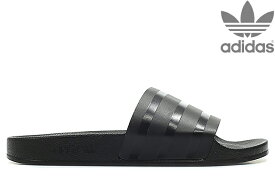 「Sale!」 adidas Originals ADILETTE CQ3094 CORE BLACK アディダス オリジナルス アディレッタ サンダル ブラック 本革 made in Italy メンズ レディース 定番 20ss2