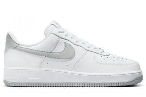 NIKE AIR FORCE 1 07 FJ4146-100 WHITE/LT SMOKE GREY-WHITE�i�C�L �G�A�t�H�[�X 1 07 ���[ �z���C�g ���C�g�X���[�N �O���[ �����Y ���f�B�[�X �X�j�[�J�[