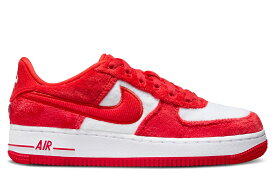 NIKE AIR FORCE 1 GS 「VALENTINE'S DAY」 FIRE RED/LT CRIMSON-WHITE-PINK FOAM FZ3552-612ナイキ エアフォース ワン ロー バレンタイン レッド レディース ガールズ キッズ スニーカー