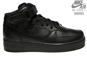 NIKE WMNS AIR FORCE 1 MID '07 BLACK/BLACK 366731-001iCL EBY GA tH[X 1 ~bh 07 ubN  fB[X Xj[J[