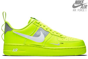NIKE AIR FORCE 1 LV8 UTILITY GS AR1708-700 VOLT/BLACK-WOLF GRAY-WHITEiCL GA tH[X 1 Gx[g GxCg [eBeB[ {g CG[  fB[X Xj[J[